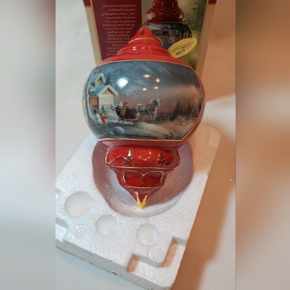 Wild Wings Terry Redlin Giftware Collection Winter Wonderland Vtg 2006 Ornament